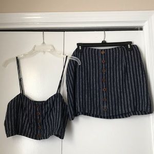 Forever 21 Matching Skirt Set